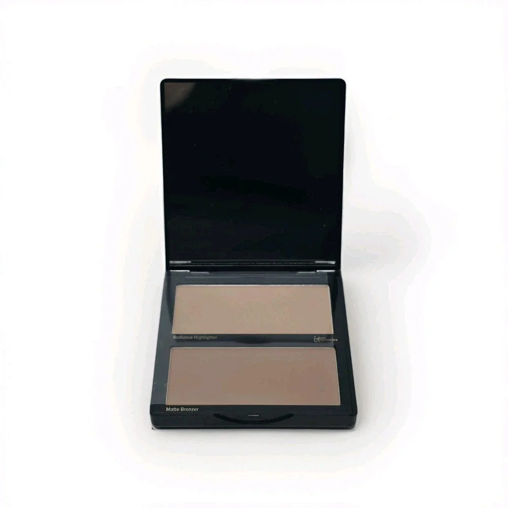 IT‎ Cosmetics Hello Cheekbones Matte Bronzer & Radiance Highlighter Contour Duo